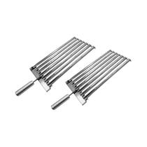 Kit 2 Grelhas Argentinas Inox para Churrasco 21cm