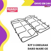 Kit 2 Grelhas de fogão Dako Mabe GE 4/5 Bocas Lateral