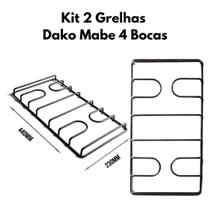 Kit 2 Grelhas Fogao Dako Mabe 4 Bocas Kit 2 Grelhas Fogao Dako Mabe 4 Bocas