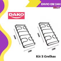 Kit 2 Grelhas Fogao Dako Mabe 4 Bocas Kit 2 Grelhas Fogao Dako Mabe 4 Bocas