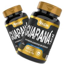 Kit 2 Guaraná Áçaí Suplemento Energético 120 Cápsulas Vigor Cafeína Concentração Energia Natural