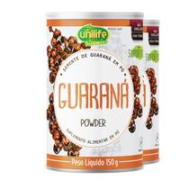 Kit 2 Guaraná Powder em Pó 150g Unilife Kit 2 Guaraná Powder em Pó 150g Unilife