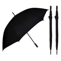 Kit 2 Guarda Chuva Portaria Grande Reforçado Preto