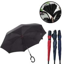 Kit 2 Guarda Chuvas Invertido Grande Sombrinha P/ Carro - Guarda chuva Dupla Camada