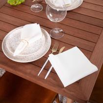 Kit 2 Guardanapos Liso 35 x 35cm Tecido Oxford Natal