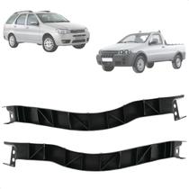 Kit 2 Guia Parachoque Dianteiro Palio Weekend Siena Strada