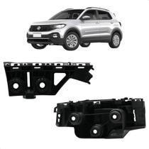 Kit 2 Guia Parachoque Traseiro T Cross 2019 A 2022 Direito