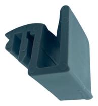 Kit 2 Guias Deslizante Para Trilho De Porta Box De Vidro