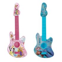 Kit 2 Guitarra Infantil Musical À Corda Frozen E Princesas Kit 2 Guitarra Infantil Musical À Corda Frozen E Princesas