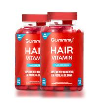 Kit 2 Gummy Hair - Vitamina Para Cabelos E Unhas Em Goma