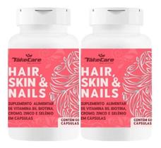Kit 2 Hair Skin 60 Cáps Unha Pele E Queda De Cabelo 1000mg Kit 2 Hair Skin 60 Cáps Unha Pele E Queda De Cabelo 1000mg