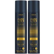 Kit 2 Hair Spray Care Liss Cless Extra Forte Laque Jato Extrasseco Fixacao Hidratacao Cabelo 150ml Kit 2 Hair Spray Care Liss Cless Extra Forte Laque Jato Extrasseco Fixacao Hidratacao Cabelo 150ml