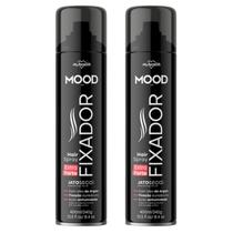 Kit 2 Hair Spray Fixador Extra Forte Mood 400Ml - My Health Kit 2 Hair Spray Fixador Extra Forte Mood 400Ml - My Health