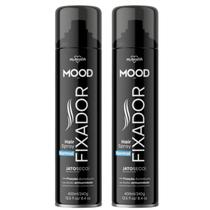 Kit 2 Hair Spray Fixador Normal Mood 400Ml - My Health