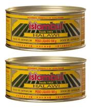 kit 2 Halawi Istambul Doce Gergelim Haleu Raleu Tradicional 500g