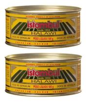 Kit 2 Halawi Istambul Doce Gergelim Raleu Tradicional 500G Kit 2 Halawi Istambul Doce Gergelim Raleu Tradicional 500G