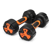 Kit 2 Halter 4kg Antiderrapante Vollo Peso Academia Treino Em Casa