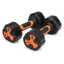 Kit 2 Halter 5kg Antiderrapante Vollo Peso Academia Treino Em Casa