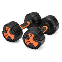 Kit 2 Halter 7kg Antiderrapante Vollo Peso Academia Treino Em Casa