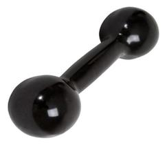 Kit 2 Halter Bola Emborrachado - 3kg Cada