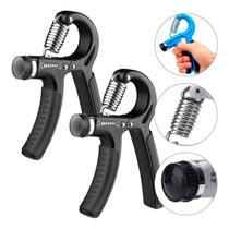 Kit 2 Hand Grip Ajustável Fortalecedor de Mãos Dedos Punhos e Antebraços Kit 2 Hand Grip Ajustável Fortalecedor de Mãos Dedos Punhos e Antebraços