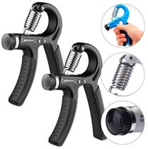 Kit 2 Hand Grip Aperto de Mão Fortalecedor Mãos Dedos Punho Fisioterapia fitmetria
