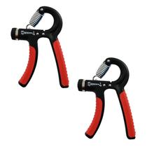 Kit 2 Hand Grip Fortalecedor de Mãos e Punhos Treino Fisioterapia