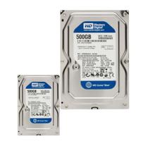 Kit 2 HD interno Western Digital WD Caviar Blue 500GB azul - Total 1Tb