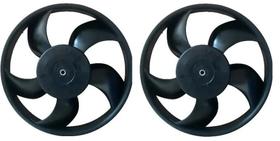 Kit 2 Hélices Ventoinha Vw Pointer 1993 1994 1995 1996 Sem Ar