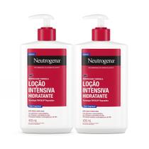 Kit 2 Hidratante Corporal Intensivo Neutrogena Norwegian com fragrância 400mL