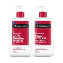 Kit 2 Hidratante Corporal Intensivo Neutrogena Norwegian sem fragrância 400mL