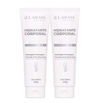 Kit 2 Hidratante Corporal Pele Ressecada Previne Envelhecimento 200g Lakma Pharma Kit 2 Hidratante Corporal Pele Ressecada Previne Envelhecimento 200g Lakma Pharma