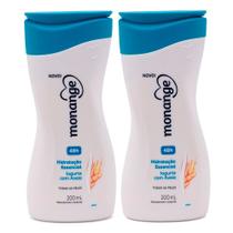 Kit 2 Hidratante Desodorante Monange Hidratação Nutritiva Iogurte com Aveia 200ml Kit 2 Hidratante Desodorante Monange Hidratação Nutritiva Iogurte com Aveia 200ml