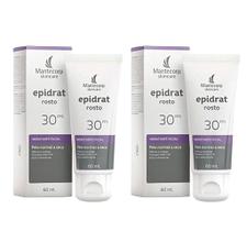 Kit 2 Hidratante Epidrat Rosto 30 Fps 60ml - Mantecorp Skincare