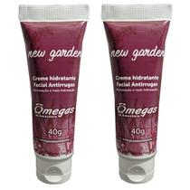 Kit 2 Hidratante Facial New Garden Com Óleo Avestruz Ômegas