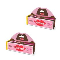 Kit 2 Hidratante Labial Carmed Ana Castela Efeito Gloss Brigadeiro 10g Kit 2 Hidratante Labial Carmed Ana Castela Efeito Gloss Brigadeiro 10g