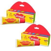 Kit 2 Hidratante Labial Carmed Sabor Cereja 10g
