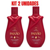 Kit 2 Hidratante Paixão Tentadora Ameixa Rubi Pele Macia