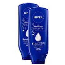 Kit 2 Hidratante para Banho Nivea Milk 250ml Kit 2 Hidratante para Banho Nivea Milk 250ml