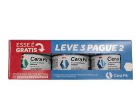 Kit 2 Hidratantes Cera Pé + 1 Creme Esfoliante Natural Kit 2 Hidratantes Cera Pé + 1 Creme Esfoliante Natural