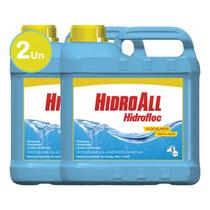 Kit 2 hidrofloc 5l - floculante (domissanitario) hidroall