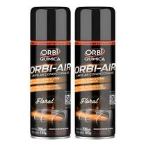 Kit 2 Higienizador Orbi-Air Floral 200ml Spray Premium Elimina Odores Ar Condicionado Kit 2 Higienizador Orbi-Air Floral 200ml Spray Premium Elimina Odores Ar Condicionado