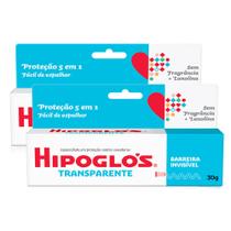 Kit 2 Hipoglós Transparente Creme Preventivo de Assaduras 30g