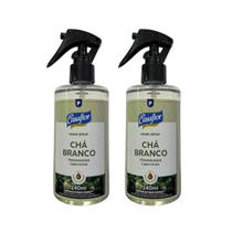Kit 2 Home Spray Casa Flor Chá Branco Dupla de Leveza e Pureza