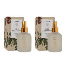 Kit 2 Home Spray Figo Ambarado Arabesc 200ml Lenvie Parfums