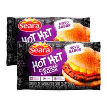Kit 2 Hot Hit Seara Cheddar e Bacon 145g