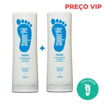 Kit 2 Hydra Creme Hidratante Pés Aloe Vera Super Pé 220Ml