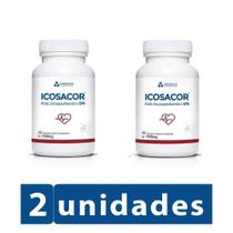 KIT 2 Icosacor 1000mg 30 Cápsulas KIT 2 Icosacor 1000mg 30 Cápsulas