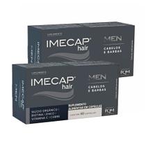 Kit 2 Imecap Hair Men 60 Cápsulas