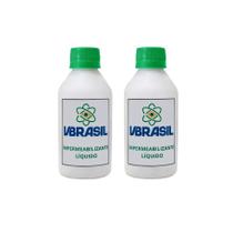 Kit 2 Impermeabilizante Vbrasil Líquido Para Tinta